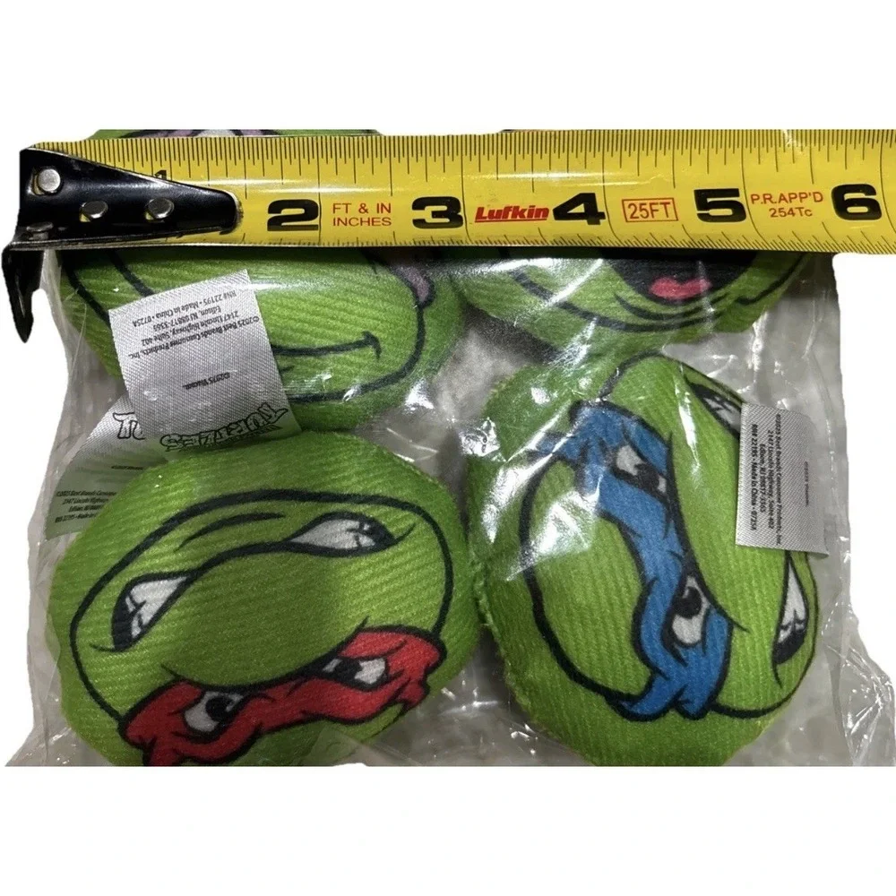 One Pack Of 4 TMNT‎ Mini Cat Toys—All 4 Turtles 2026 New USA SELLER